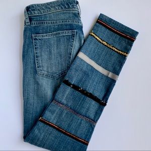Current/Elliott Embellished Jeans 27